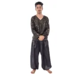 Western Dance Fancy Dress Costume For Boys Black