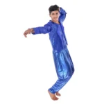 Western Dance Fancy Dress Costume For Boys Blue
