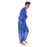 Western Dance Fancy Dress Costume For Boys Blue