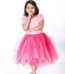 Western Dance Frock Fancy Dress Pink