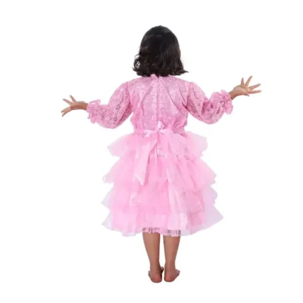 Western Dance Frock Fancy Dress Costume Baby Pink