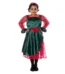 Western Dance Frock Fancy Dress Green For Girls