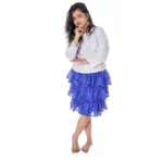 Western Dance Skirt Top Fancy Dress Costume