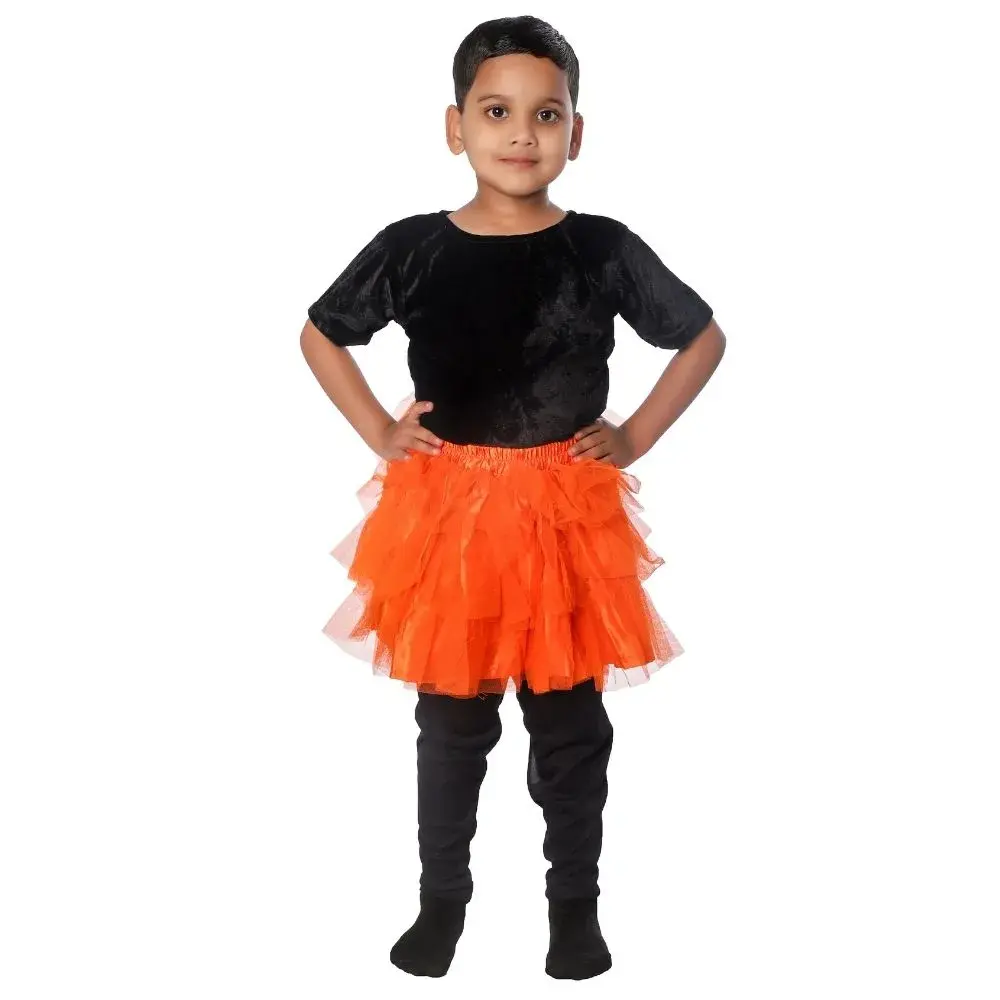 Western Dance Skirt Top Fancy Dress Costume Front Western Dance Skirt Top Fancy Dress Costume