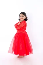 Western Frock Fancy Dress Costume Red