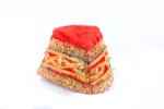 Anarkali Qawwali Cap Topi Red front
