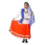 Haryanvi Dance Fancy Dress Costume for Girls