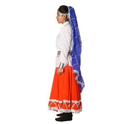 Haryanvi Dance Fancy Dress Costume for Girls
