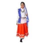 Haryanvi Dance Fancy Dress Costume for Girls