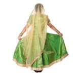 Kathak Dress Green Colour For Girls