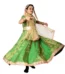 Kathak Dress Green Colour For Girls