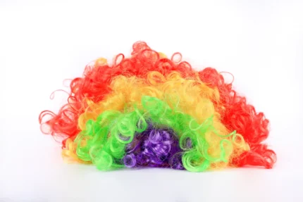 Multi Color Fancy Dress Joker Wig