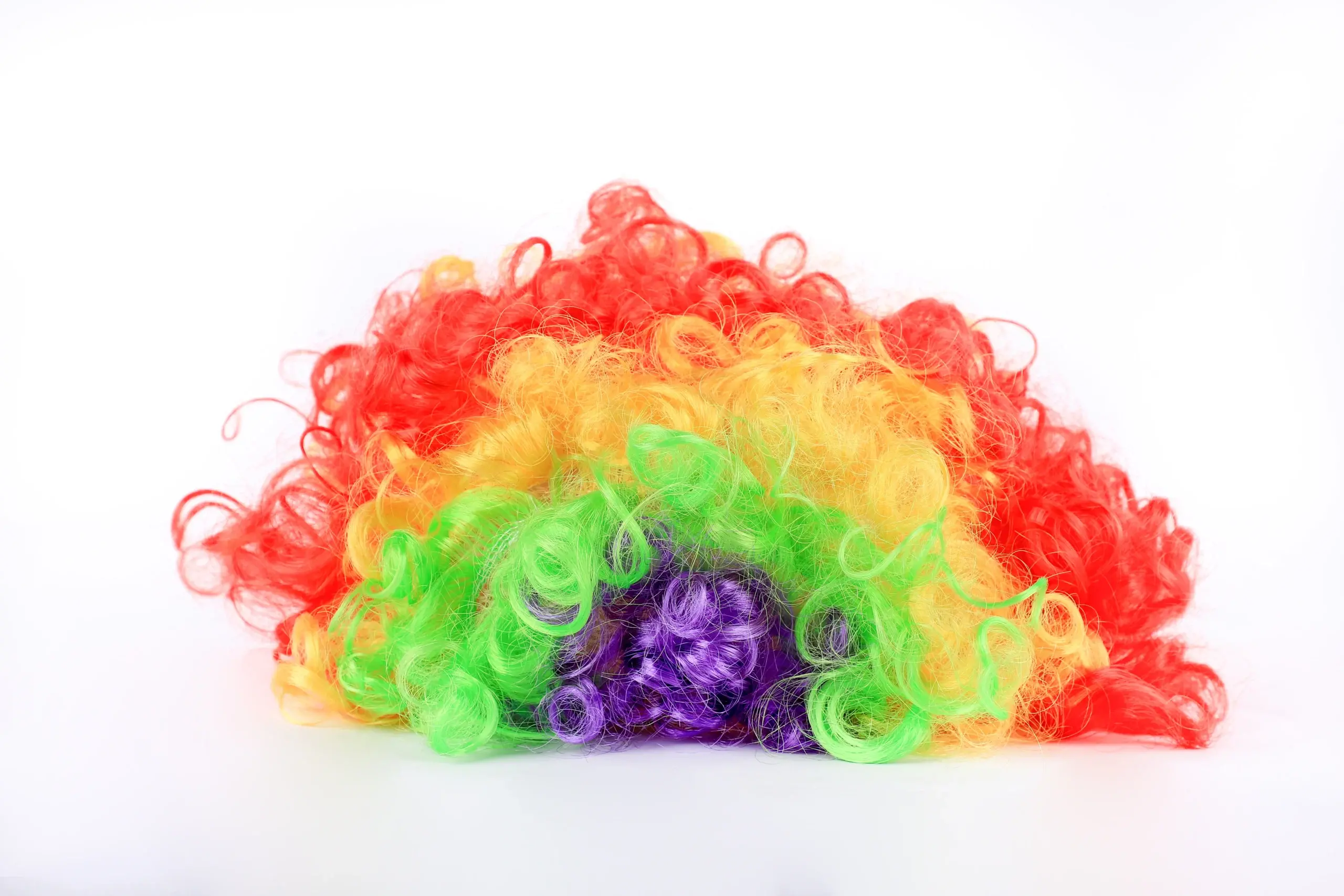 Multi Color Fancy Dress Joker Wig Multi Color Fancy Dress Joker Wig