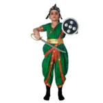 Rani Laxmi Bai Fancy Dress Costume for Girls