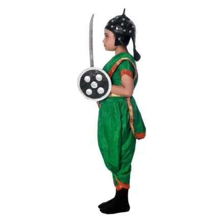 Rani Laxmi Bai Fancy Dress Costume for Girls