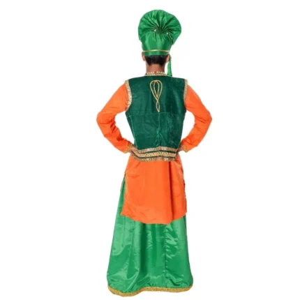 Bhangra Dance Fancy Dress Costume for Boys