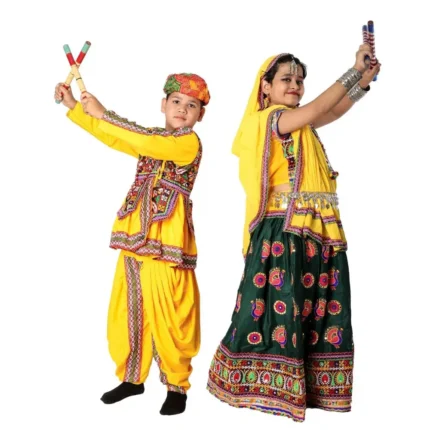 Garba Dance Fancy Dress Costume Combo Set