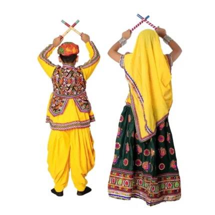 Garba Dance Fancy Dress Costume Combo Set