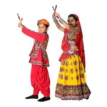Garba Dance Fancy Dress Costume Combo Set Red