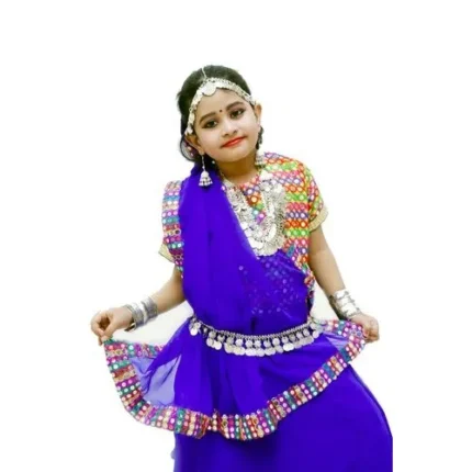Garba Dance Fancy Dress Costume for Girls