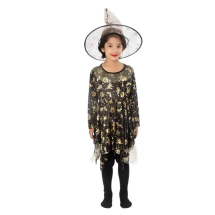 Halloween Fancy Dress Costume For Girls Black
