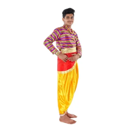 Indian Semi-Classical Dance Costume for Boys