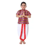 Indian Semi Classical Dance Fancy Dress for Girls