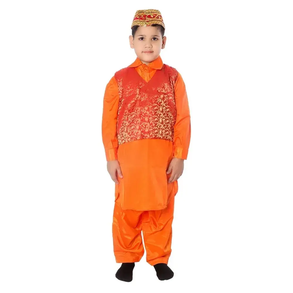Kashmiri Traditional Dress for Boys with Cap Kashmiri Traditional Dress for Boys with Cap
