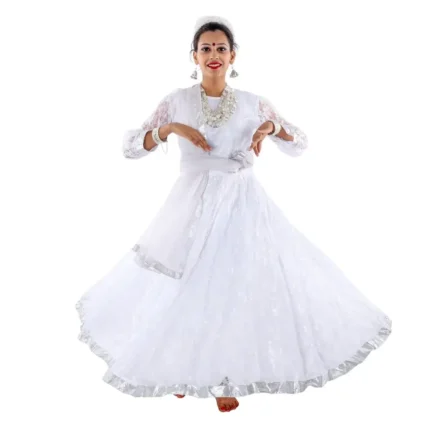 Kathak Dance Anarkali Style Costume