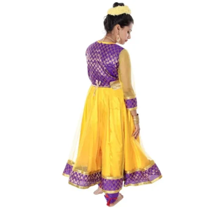 Kathak Dance Anarkali Style Dress