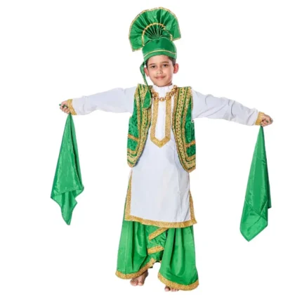 Kids Bhangra Dance Dresses for Boys
