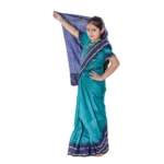 Kids Saree Fancy Dress Costume Firozi