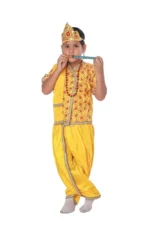 Krishna Fancy Dress Costume Yellow