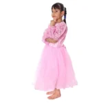 Pink Western Dance Frock Fancy Dress Costume