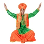 Punjabi Folk Bhangra Dance Costume for Boys