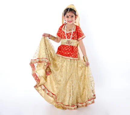 Radha Rani Dress for Janmashtami