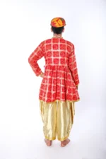 Rajasthani Dance Fancy Dress Costume for Boys