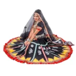 Rajasthani Kalbelia Dance Dress Black