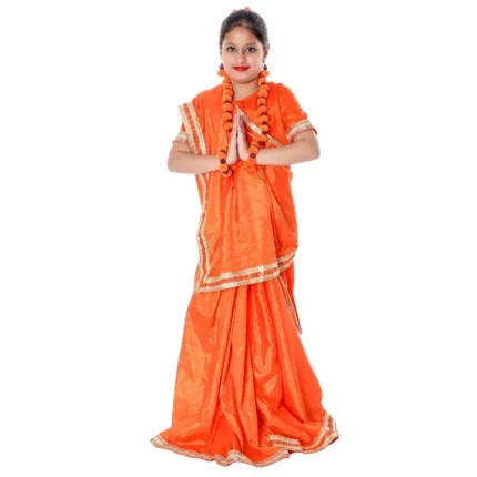 Vanvasi Sita Saree Fancy Dress Costume