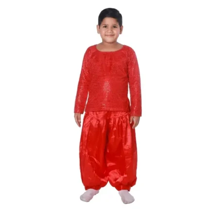 Western Dance Dress For Boys Red