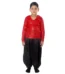 Western Dance Dress Red & Black