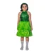 Western Dance Dress for Girls Green