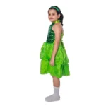 Western Dance Dress for Girls Green