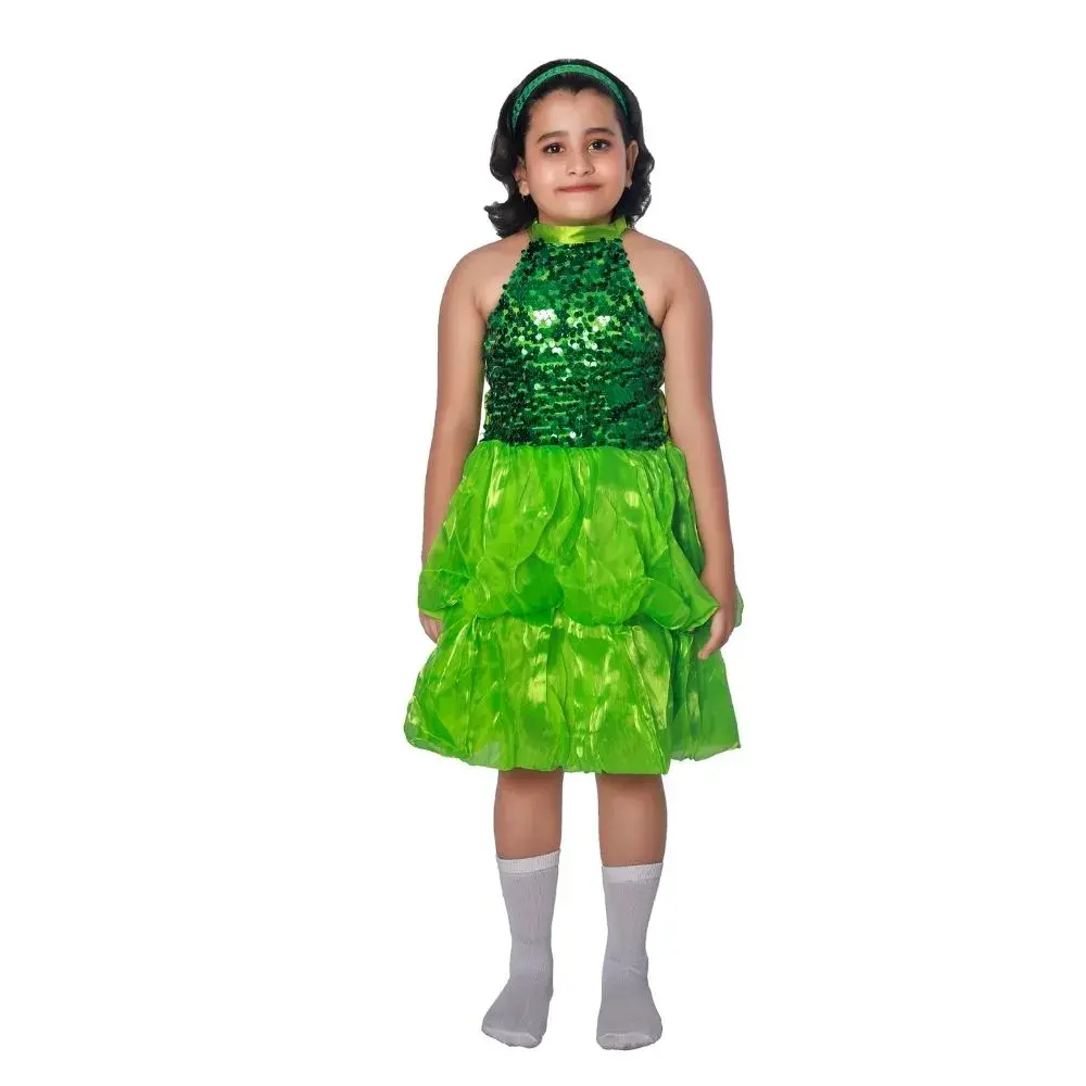 Western Dance Dress for Girls Green Western Dance Dress for Girls Green