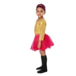 Western Dance Skirt Top Fancy Dress Costume For Girls