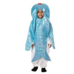 Blue Fish Fancy Dress Costume For Kids