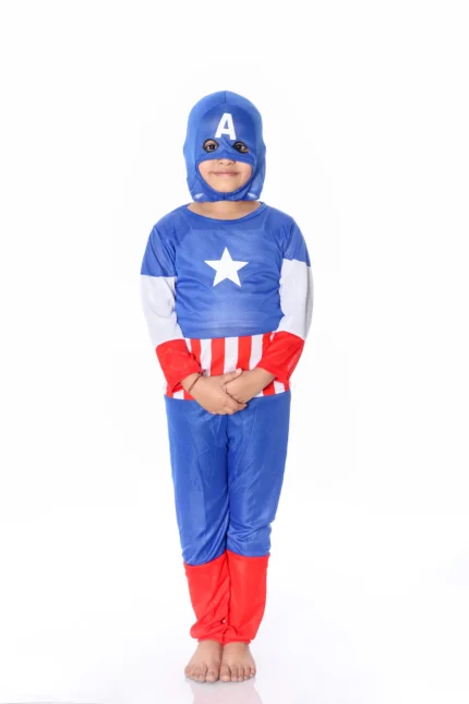 Captain America Fancy Dress Costume