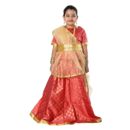 Kathak Dance Dress Costume For Girls