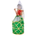 Manipuri Dance Fancy Dress Costume For Girls