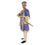 Mughal King Fancy Dress Costume For Boys